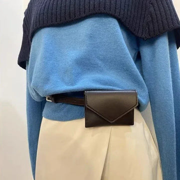 Qfdian Crossbody Bags for Women All Match Trendy Y2k Aesthetic Mini Handbags High-capacity Simple Vintage Solid Streetwear Waist Packs